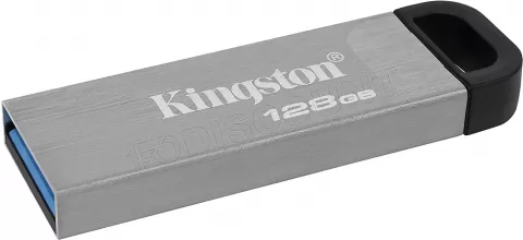 Photo de Clé USB 3.2 Kingston DataTraveler Kyson - 128Go (Gris/Noir)