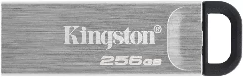 Photo de Clé USB 3.2 Kingston DataTraveler Kyson - 256Go (Gris/Noir)