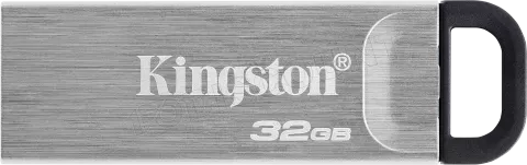 Photo de Clé USB 3.2 Kingston DataTraveler Kyson - 32Go (Gris/Noir)