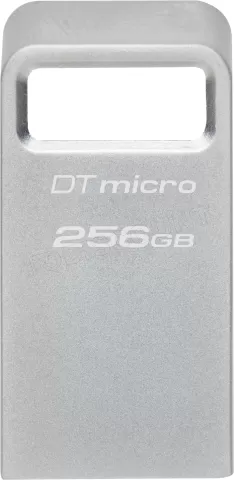Photo de Clé USB 3.2 Kingston DataTraveler Micro - 256Go (Argent)