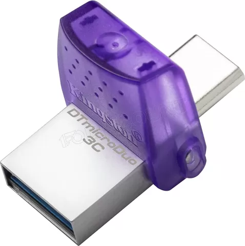 Photo de Clé USB 3.2 Type C Kingston DataTraveler MicroDuo 3C - 64Go