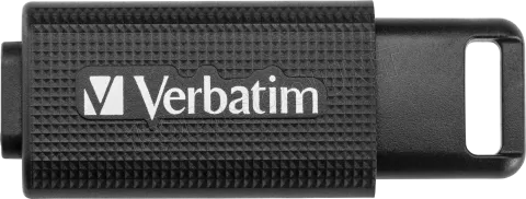 Photo de Clé USB 3.2 Type C Verbatim Store'n'Go - 128Go (Noir)