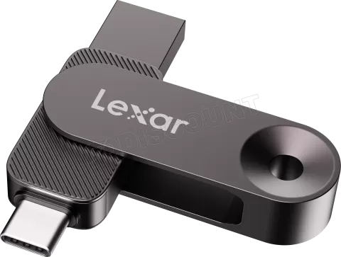Photo de Clé USB-A/C 3.2 Lexar JumpDrive SSDual Drive D500 - 1To (Noir)