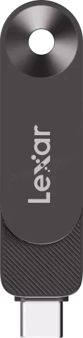 Photo de Clé USB-A/C 3.2 Lexar JumpDrive SSDual Drive D500 - 512Go (Noir)