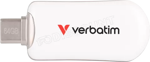 Photo de Clé USB-C 3.2 Verbatim Plectra - 256Go (Blanc)
