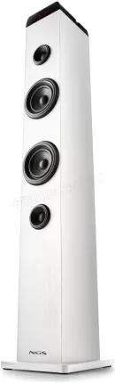Photo de Colonne de son/Enceintes Bluetooth NGS Skycharm Pro (Blanc)