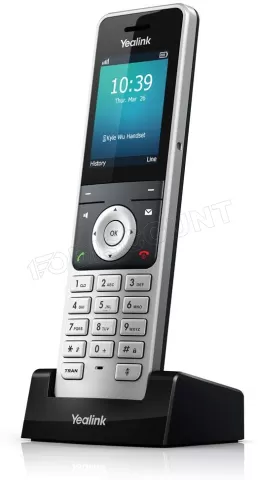 Photo de Combiné additionnel Yealink W56H VoIP (Noir)