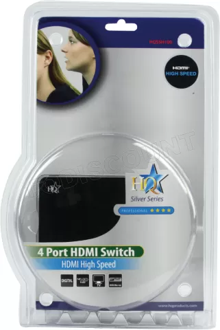 Photo de Commutateur HDMI 4 ports avec support 3D