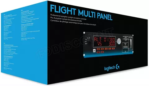 Photo de Contrôleur de Pilote automatique Logitech G Pro Flight Multi Panel