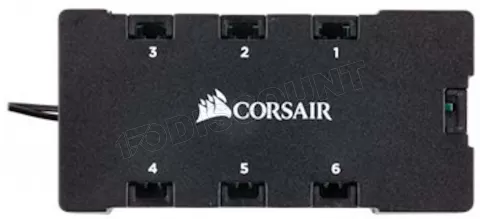 Photo de Contrôleur Ventilateurs RGB Corsair (Noir)