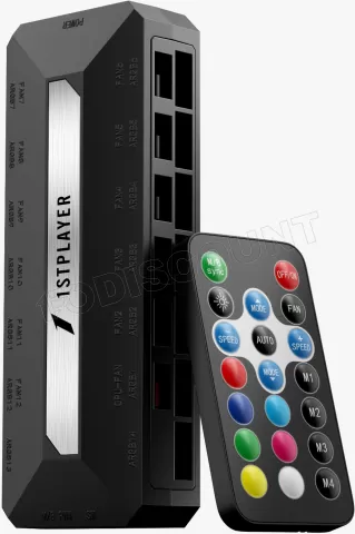 Photo de Contrôleur/Hub 1stPlayer TL-FAN et ARGB Hub x14 (Noir)