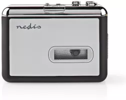 Photo de Convertisseur cassette audio Nedis ACGRU100GY(Noir/Argent)