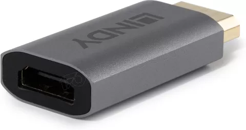 Photo de Convertisseur Lindy DisplayPort vers HDMI 8k (Gris)