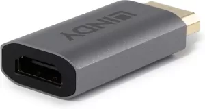 Photo de Convertisseur Lindy USB Type C vers DisplayPort 8k (Argent)
