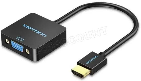 Photo de Convertisseur Vention HDMI vers VGA 0.15m (Noir)