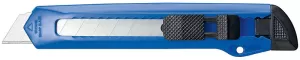 Photo de Cutter universel plastique Fixpoint 18mm (Noir/Bleu)