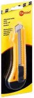 Photo de Cutter universel plastique Fixpoint 18mm (Noir/Jaune)