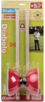 Photo de Diabolo poignées bois Ø10cm (Coloris Assorti)