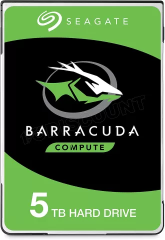 Photo de Disque Dur 2,5" Seagate BarraCuda 5To - S-ATA