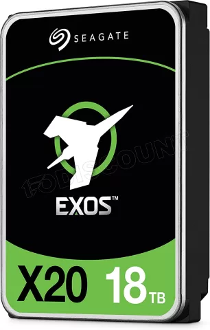 Photo de Disque Dur 3,5" Seagate Exos X20 18To - S-ATA