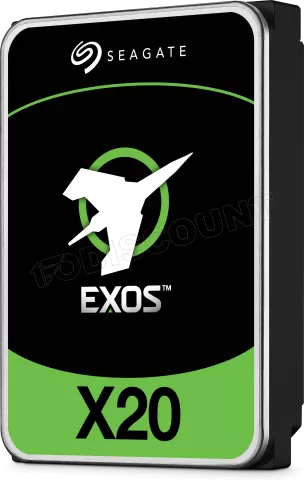 Photo de Disque Dur 3,5" Seagate Exos X20 20To - S-ATA