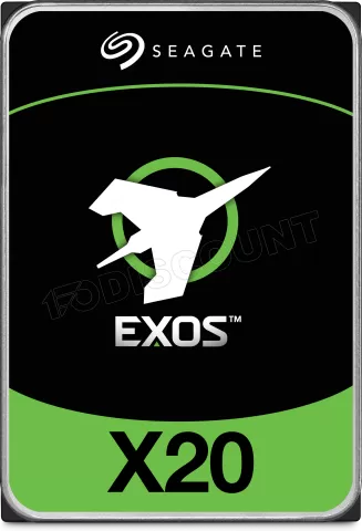 Photo de Disque Dur 3,5" Seagate Exos X20 20To - S-ATA