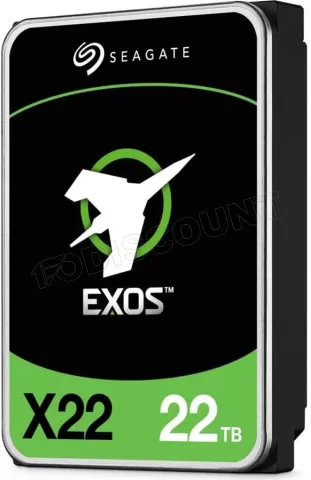 Photo de Disque Dur 3,5" Seagate Exos X22 22To - S-ATA