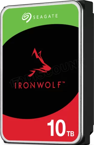 Photo de Disque Dur 3,5" Seagate IronWolf 10To - S-ATA