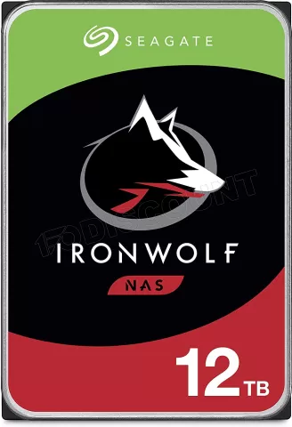 Photo de Disque Dur 3,5" Seagate IronWolf 12To - S-ATA