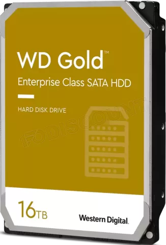 Photo de Disque Dur 3,5" Western Digital Gold Enterprise 16To - S-ATA