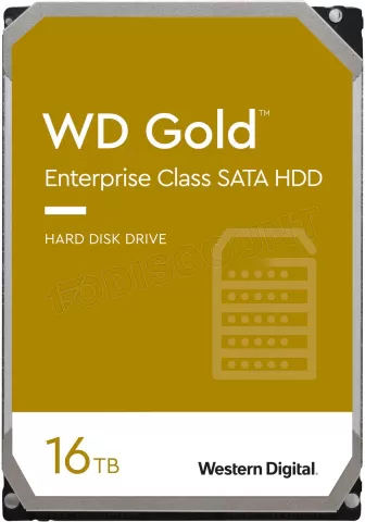 Photo de Disque Dur 3,5" Western Digital Gold Enterprise 16To - S-ATA