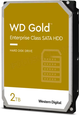 Photo de Disque Dur 3,5" Western Digital Gold Enterprise 2To - S-ATA