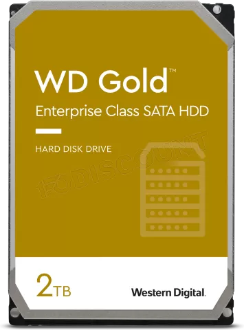 Photo de Disque Dur 3,5" Western Digital Gold Enterprise 2To - S-ATA