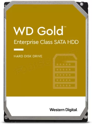 Photo de Disque Dur 3,5" Western Digital Gold Enterprise 8To  - S-ATA