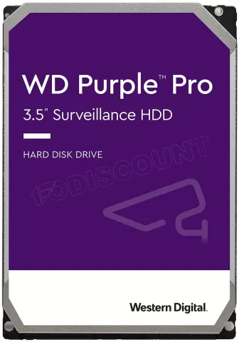 Photo de Disque Dur 3,5" Western Digital Purple Pro 8To  - S-ATA