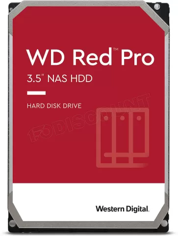 Photo de Disque Dur 3,5" Western Digital Red Pro 14To  - S-ATA