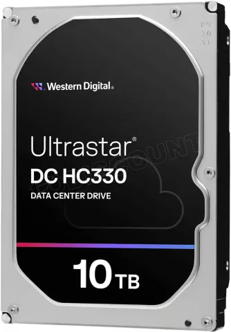 Photo de Disque Dur 3,5" Western Digital Ultrastar DC HC330 10To - S-ATA