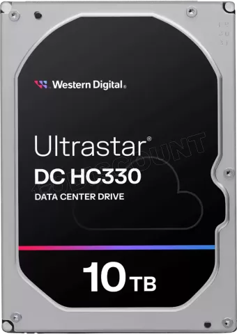 Photo de Disque Dur 3,5" Western Digital Ultrastar DC HC330 10To - S-ATA