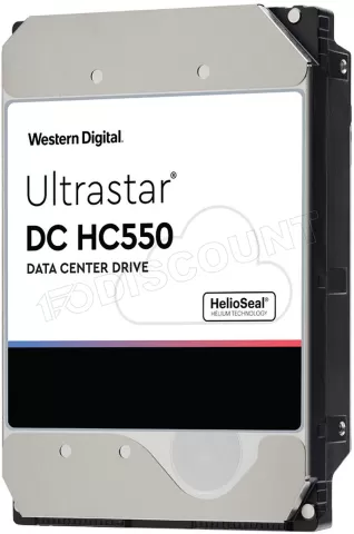 Photo de Disque Dur 3,5" Western Digital Ultrastar DC HC550 16To - S-ATA