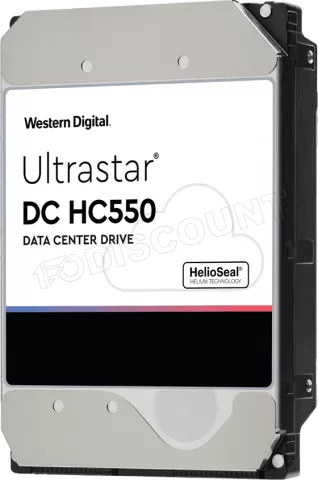 Photo de Disque Dur 3,5" Western Digital Ultrastar DC HC550 18To  - S-ATA
