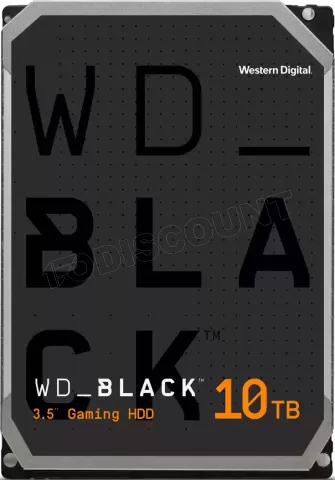 Photo de Disque Dur 3,5" Western Digital WD_Black 10To 512Mo - S-ATA 3,5"