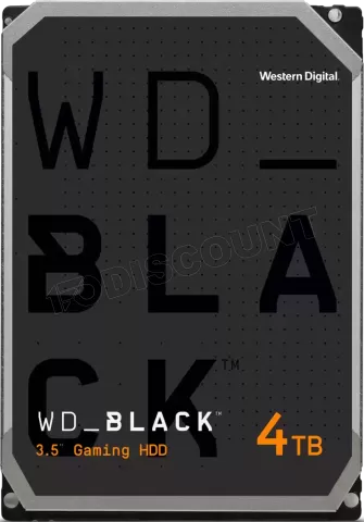 Photo de Disque Dur 3,5" Western Digital WD_Black 4To - S-ATA 3,5"
