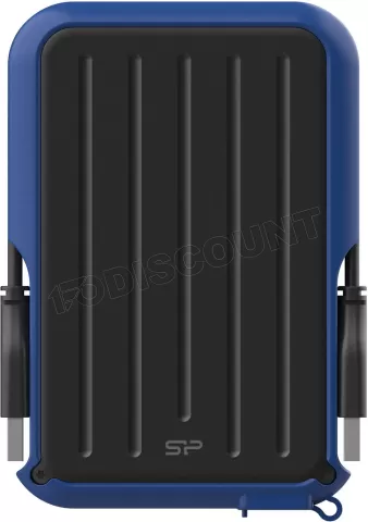 Photo de Disque dur externe Silicon Power Armor A66 - 1To (Noir/Bleu)