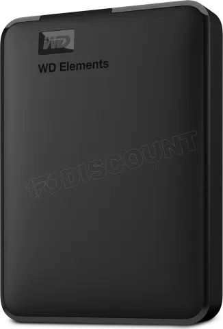 Photo de Disque Dur externe Western Digital Elements Portable - 1To (1000Go) (Noir)