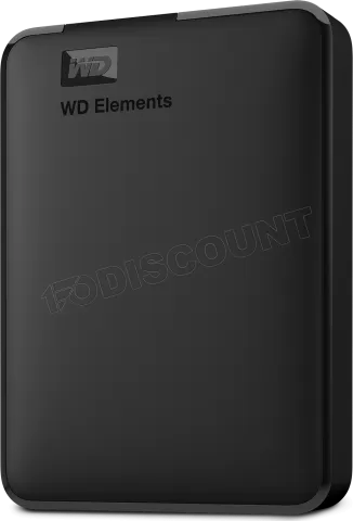 Disque Dur externe Western Digital Elements Portable - 2To (Noir) à prix bas