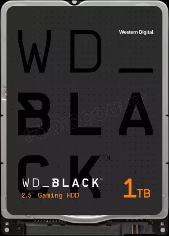 Photo de Disque Dur portable 2,5" Western Digital Black 1To  - S-ATA