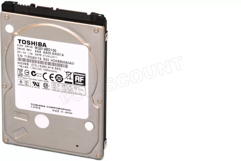 Disque Dur Interne Toshiba 500Go 2.5 MQ01ACF050 - Ordinateurs