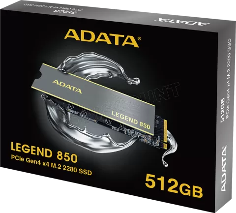 Photo de Disque SSD Adata Legend 850 512Go - M.2 NVMe Type 2280