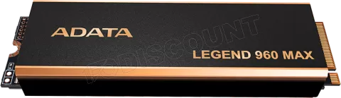 Photo de Disque SSD Adata Legend 960 Max 1To  avec dissipateur - M.2 NVMe Type 2280