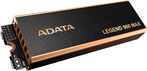 Photo de Disque SSD Adata Legend 960 Max 4To  avec dissipateur - M.2 NVMe Type 2280